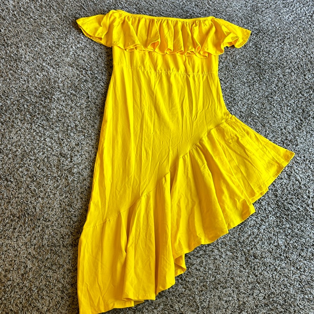 Rebdolls of Sunshine Ruffled Sleeveless Yellow Dress Size 2X NWT - Picture 3 of 16